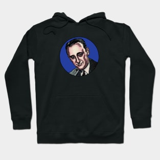 Juan d'Arienzo in Blue Circle Hoodie